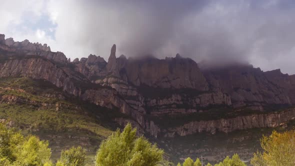 Monserrat Mountains Barcelona Spain Nature 2 alt