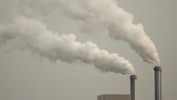 Pollution Smoke Industrial Chimney 3 alt