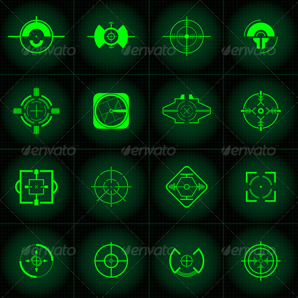 Gun Sights - User Interfaces Game Assets