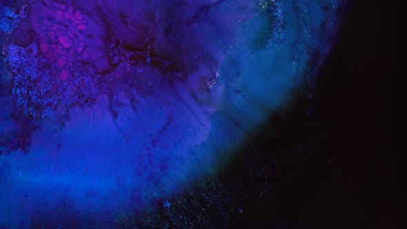 Dark neon blue purple black colors ink. Amazing festive background alt