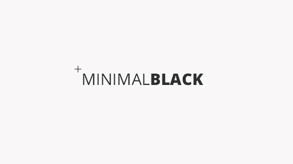 Minimal Black Logos - VideoHive 10972924