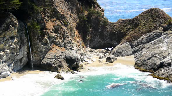 Mcway Falls Beach, Big Sur California 3 alt