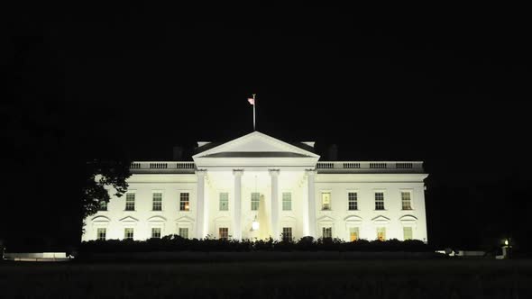 The White House At Night 1, Stock Footage | VideoHive