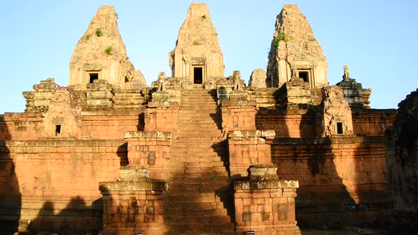 Ancient Temple In The Morning - Angkor Wat Temple Complex, Cambodia alt