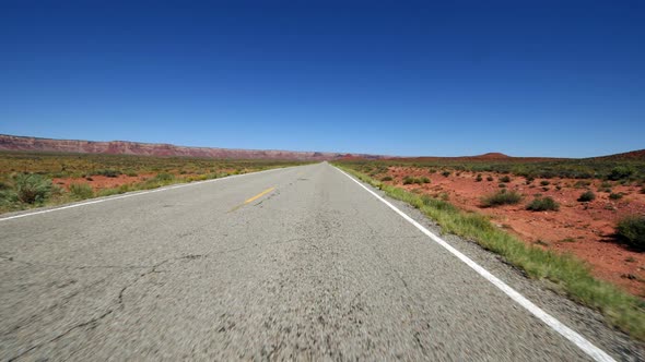 Driving In Navajo Nation