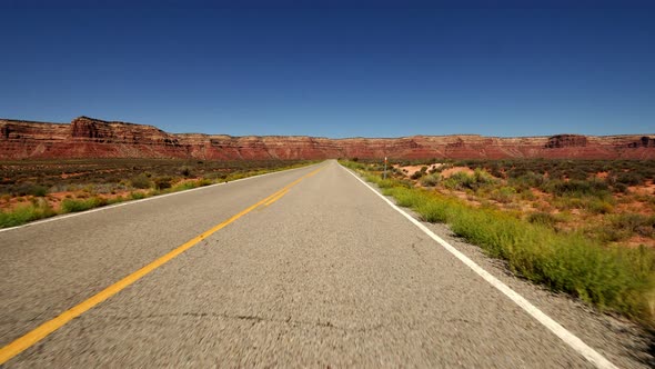 Driving In Navajo Nation - 1