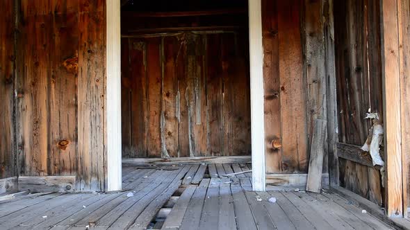 Bodie California - Abandon Mining Ghost Town Interior - Daytime 10