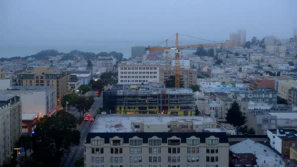 Foggy Morning In San Francisco