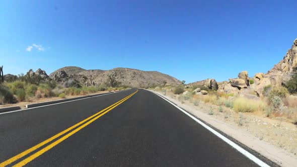 Driving In The Mojave