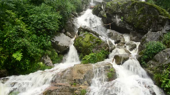 Raging Waterfall During Rainstorm - Sapa Vietnam 13