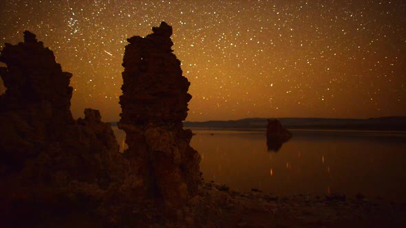 Mono Lake Tufa Tower  Perseids Meteor Shower 1