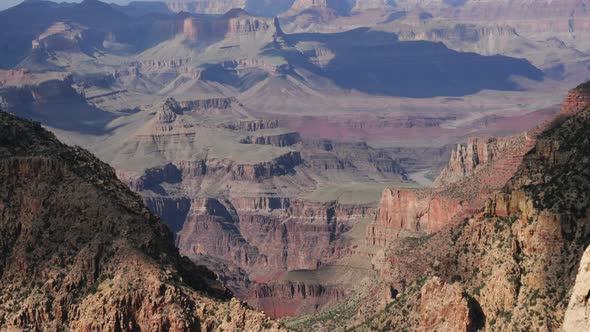 Shadows Passing Over The Grand Canyon 