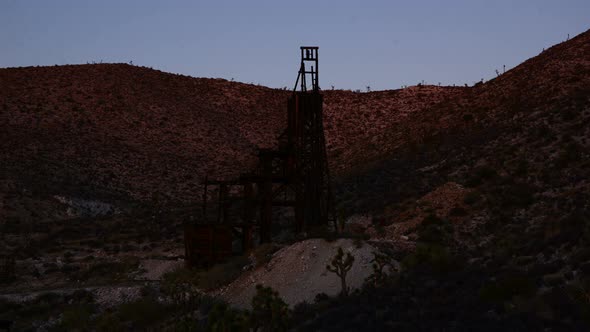 Abandon Gold Mine At Sunset - 4