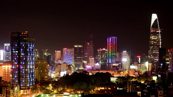 Ho Chi Minh City At Night (Saigon) 3
