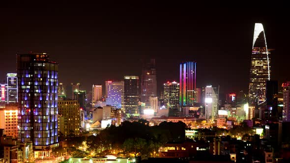 Ho Chi Minh City At Night (Saigon) 4
