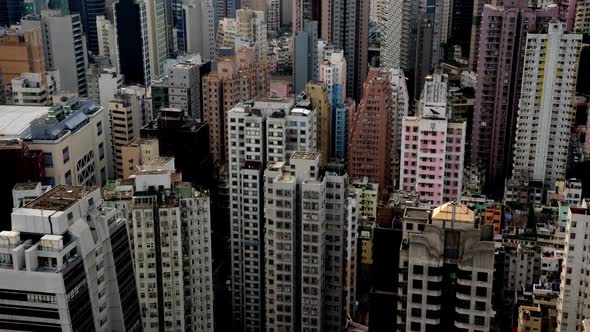 Hong Kong Busy Skyline - Hong Kong China