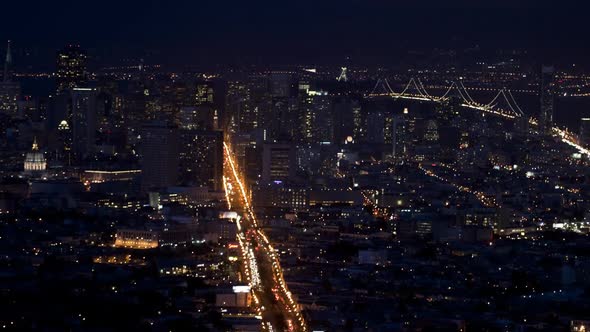 San Francisco City Sunset 1