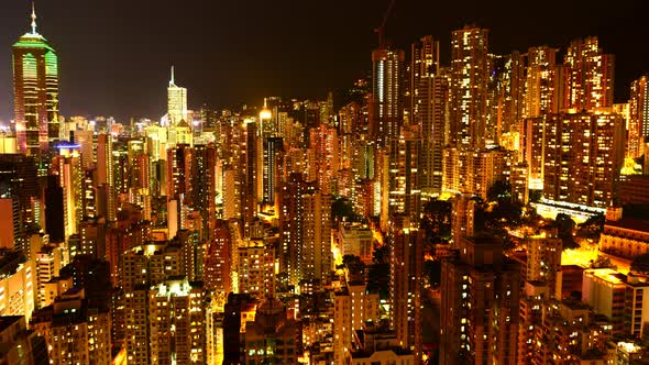 Hong Kong Skyline And Victoria Harbour At Night - Hong Kong China 10
