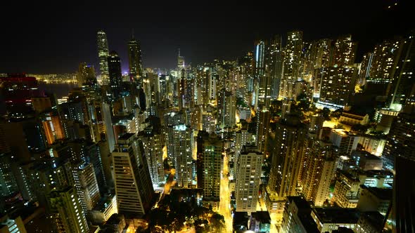 Hong Kong Skyline And Victoria Harbour At Night - Hong Kong China 11