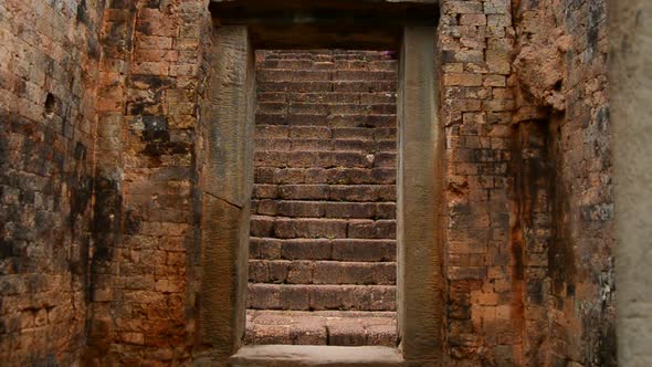 Ancient Temple Doorway  - Angkor Wat Temple Complex, Cambodia 1