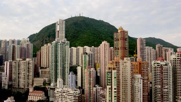 Hong Kong Skyline And Victoria Peak - Hong Kong China 2