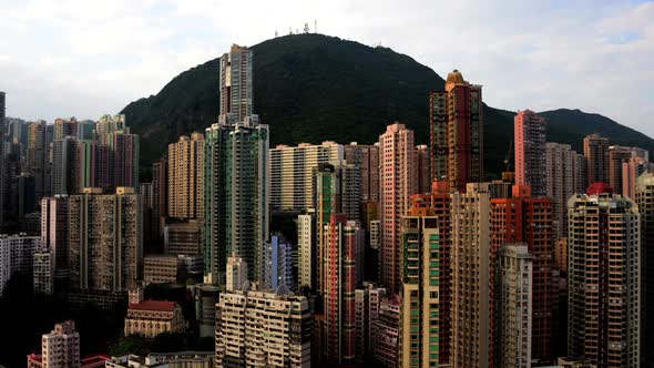 Hong Kong Skyline And Victoria Peak - Hong Kong China 3