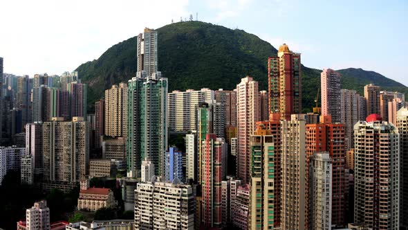 Hong Kong Skyline And Victoria Peak - Hong Kong China 4