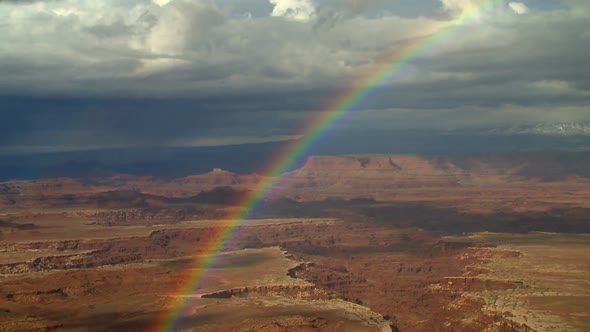 Canyon Lands Rainbow