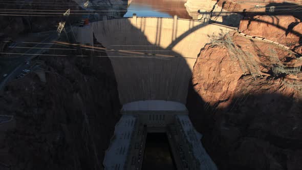 Hoover Dam At Sunset - 2