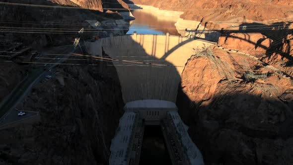 Hoover Dam At Sunset Clip 1 Of 5