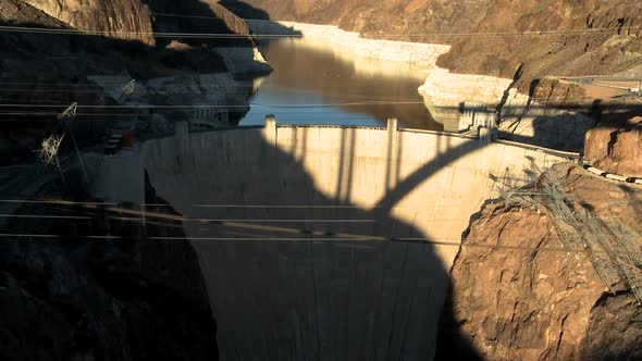 Hoover Dam At Sunset Clip 2 Of 5