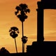 Silhouette Of Main Temple Entrance At Sunrise - Angkor Wat, Cambodia - VideoHive Item for Sale
