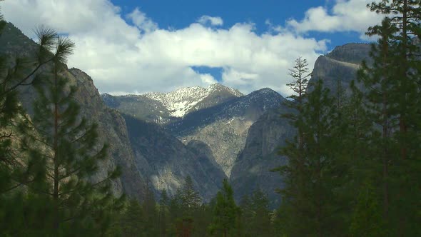 Yosemite Mountain Scene 3