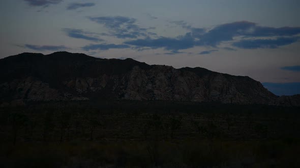 Time Lapse Of Sunset In The Desert - Joshua Tree National Park 1