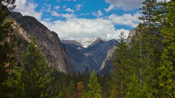 Time Lapse Of Kings Canyon California 1