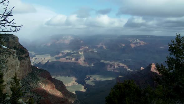 Time Lapse Of The Grand Canyon - Clip 1