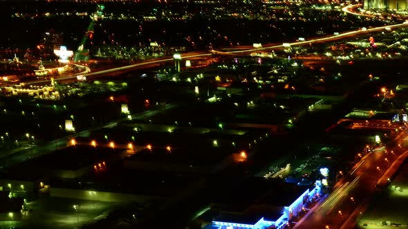 The Las Vegas Strip At Night 