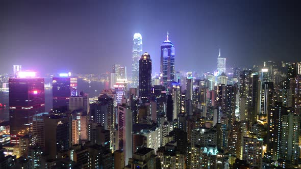 Hong Kong Skyline At Night - Hong Kong China 4