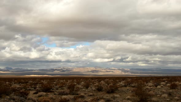 The Mojave Desert Storm Clouds - 2