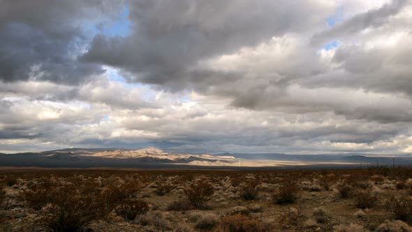 The Mojave Desert Storm Clouds - 3