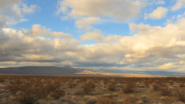 The Mojave Desert Storm Clouds - Clip 6