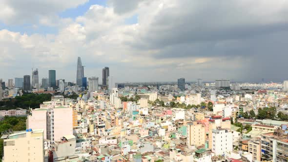 Ho Chi Minh City  Vietnam From Above