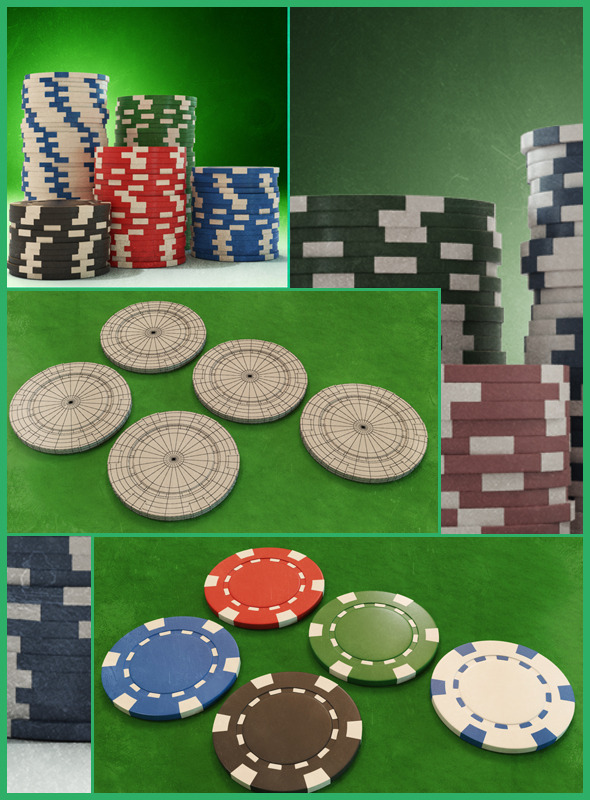 Casino Color Chip - 3Docean 10987826
