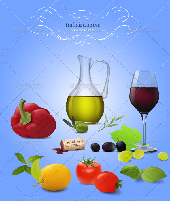 Vector food - Food Objects