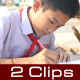 Kid Writing - VideoHive Item for Sale