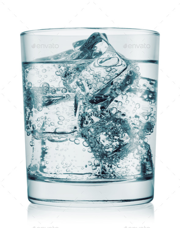 Download Glass Of Cold Water With Gas Stock Photo By Alexlukin Photodune