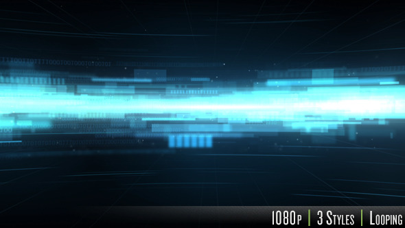 Virtual Glowing Tech Data alt