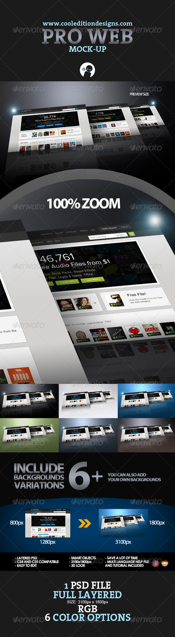 3D PRO WEB DISPLAY - Website Displays