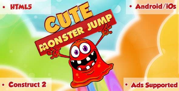 Cute Monster Jump - CodeCanyon 11012285