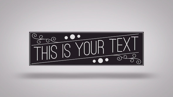 Flat Hipster Sign - VideoHive 11012583